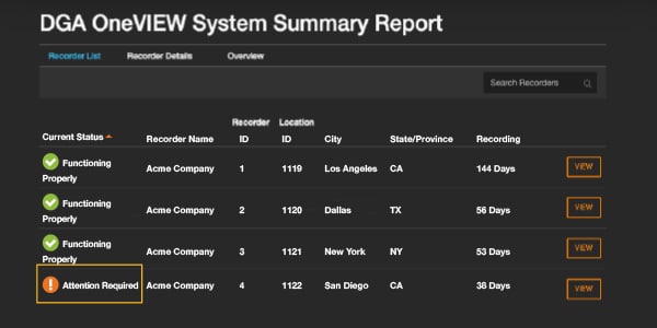 DGA Security OneView image